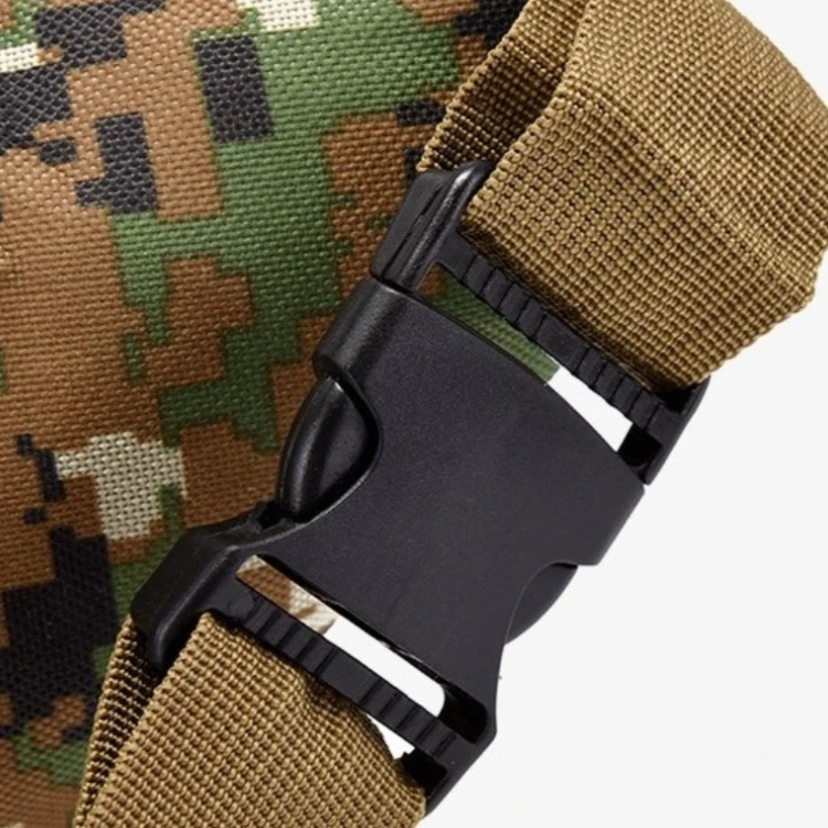 Neue Vier-Reißverschluss-Mehrschicht-Herren-Gürteltasche Outdoor Freizeit Sport Damen Brusttasche Reise Handy-Geldbörse – Detail 16