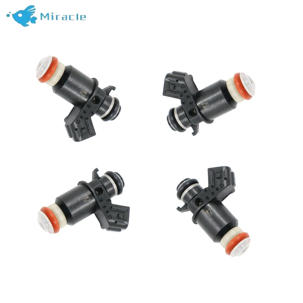 2/4/6/8 PCS Fuel Injectors 16450-PLD-003  For S uzukii B OULEVAR D M50 / C50 2005 - 2009