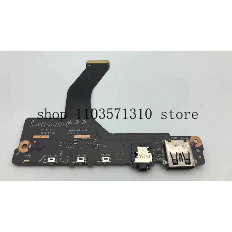 

For Lenovo Yoga 900 Pro 900-13ISK Laptop USB Audio Board With Cable BYG40 NS-A412 JM