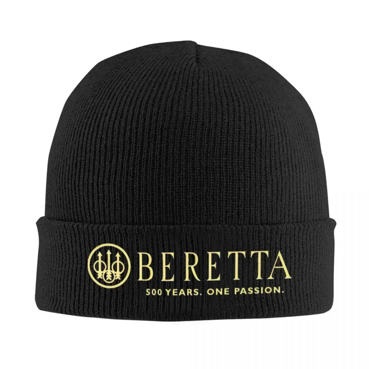 Berettas Firearms Guns Knitted Caps for Women Men Skullies Beanies Winter Hat Acrylic Rifles Pistols Ammunition Crochet Cap