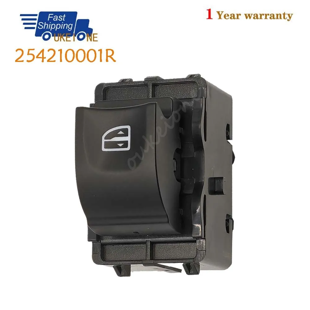 

254210001R For Renault Megane Dacia Back Electric Power Lifter Window Control Switch Button Car Accessories
