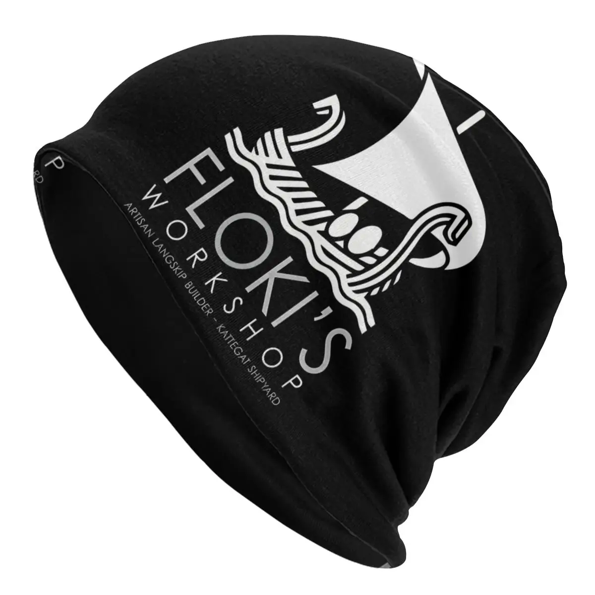 Viking Skullies Beanies Fashion Hats Floki Shipyard Thin Bonnet Special Caps Men Women\'s Earmuffs