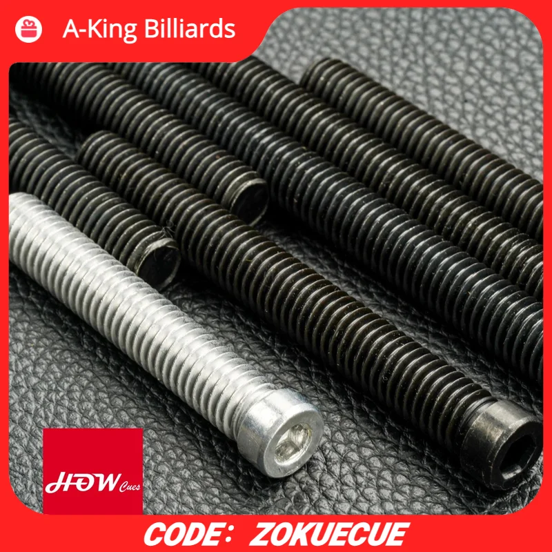 

HOW Fury Billiard Pool Cue Weight Bolt with 7pcs 0.5/1.0/1.5/2.0/2.5/3.0/3.5oz Adjust Weight for Billiard cue Accessories