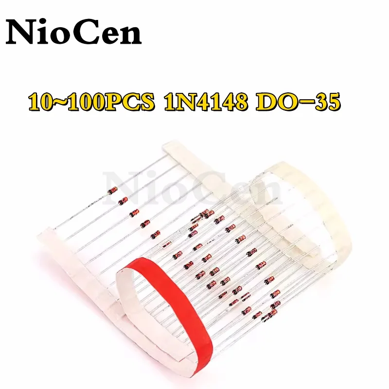 

（10~100PCS） 1N4148 DO-35 IN4148 High-speed Switching Diodes New