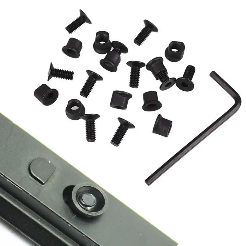 

10pcs KeyMod Screws and Nuts Replacement Set