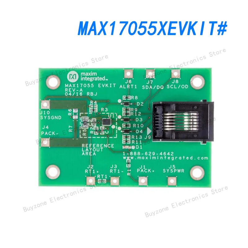 

MAX17055XEVKIT# Power Management IC Development Tools EVKIT for WLP Stand-Alone ModelGauge m5 Fuel Gauge