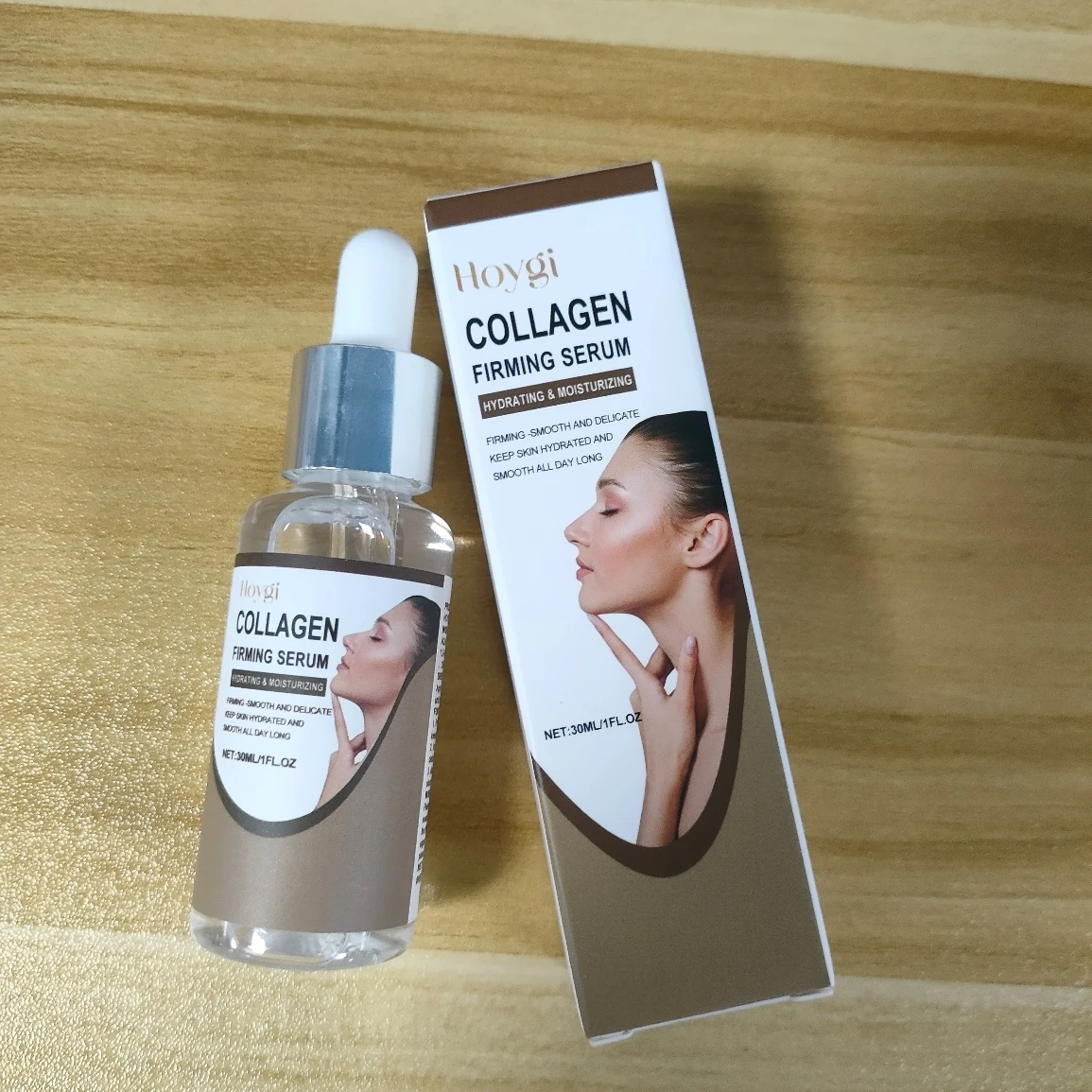 Collagen Firming Serum - Anti-Aging Face Treatment with Deep Hydration - Improves Elasticity & Smoothness - 30ml