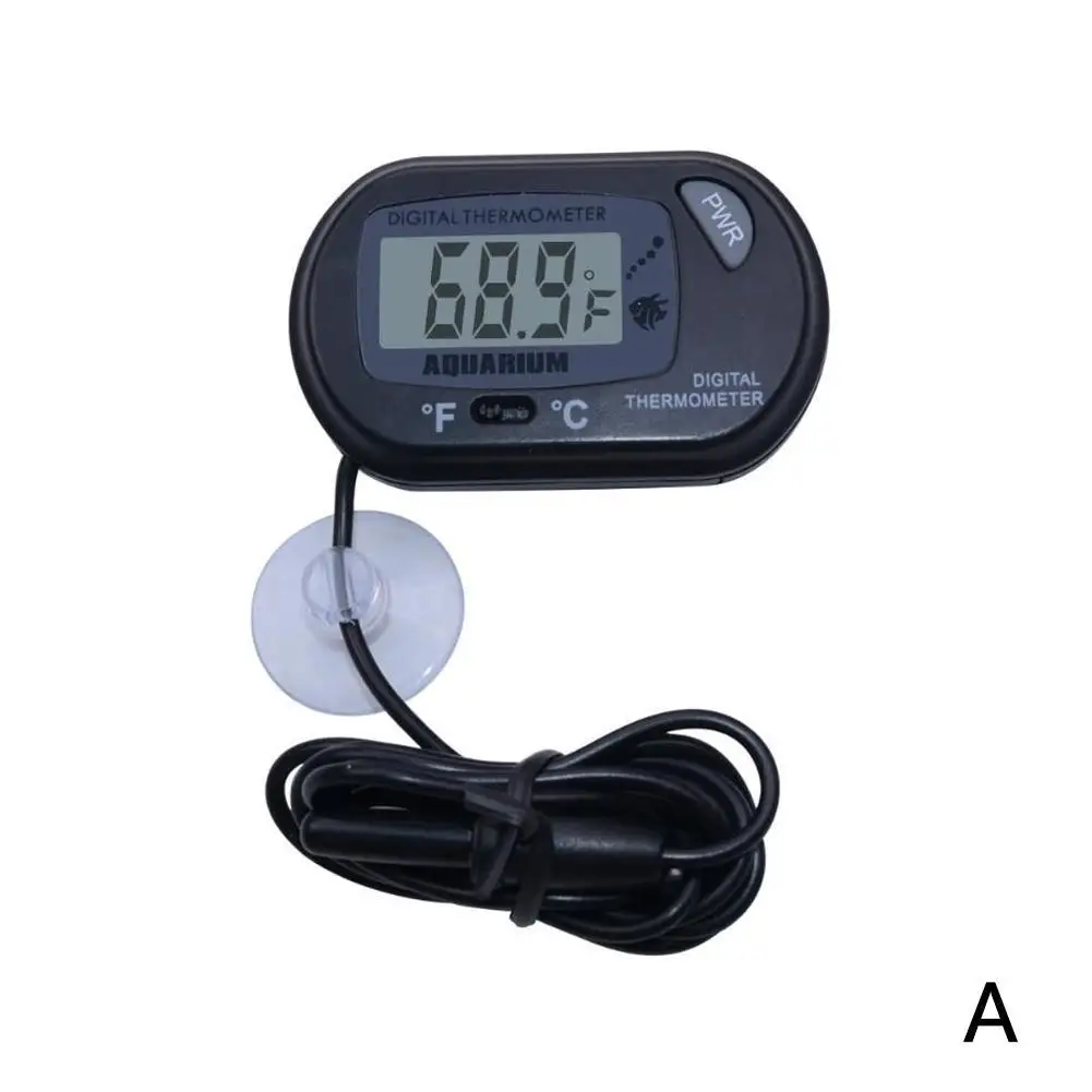 Aquarium-Thermometer, wasserdicht, elektronisches Thermometer, LCD, digitaler Aquarium-Bildschirm, Sensor, Thermometer-Controller mit Sonde – Detail 1