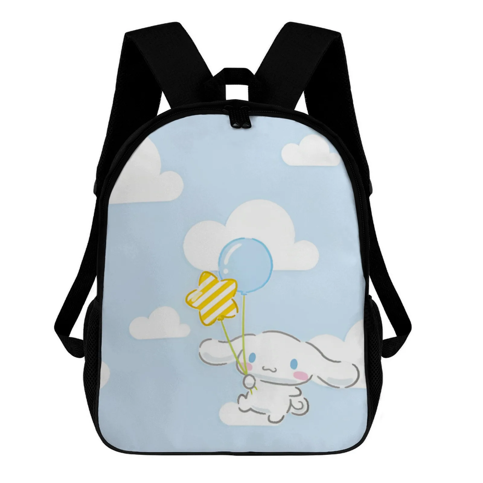 

Cinnamoroll Cloudy Balloon School Backpack for Children Printed Children School Backpack Girls' School Backpack 12 Inch School