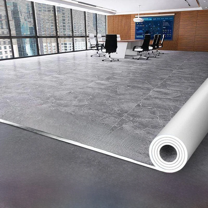 Tapete de PVC Autoadhesivo, Impermeable, para Uso Doméstico, Alfombra Antidesgaste, Revestimiento de Plástico para Piso, Directamente sobre Piso de Cemento