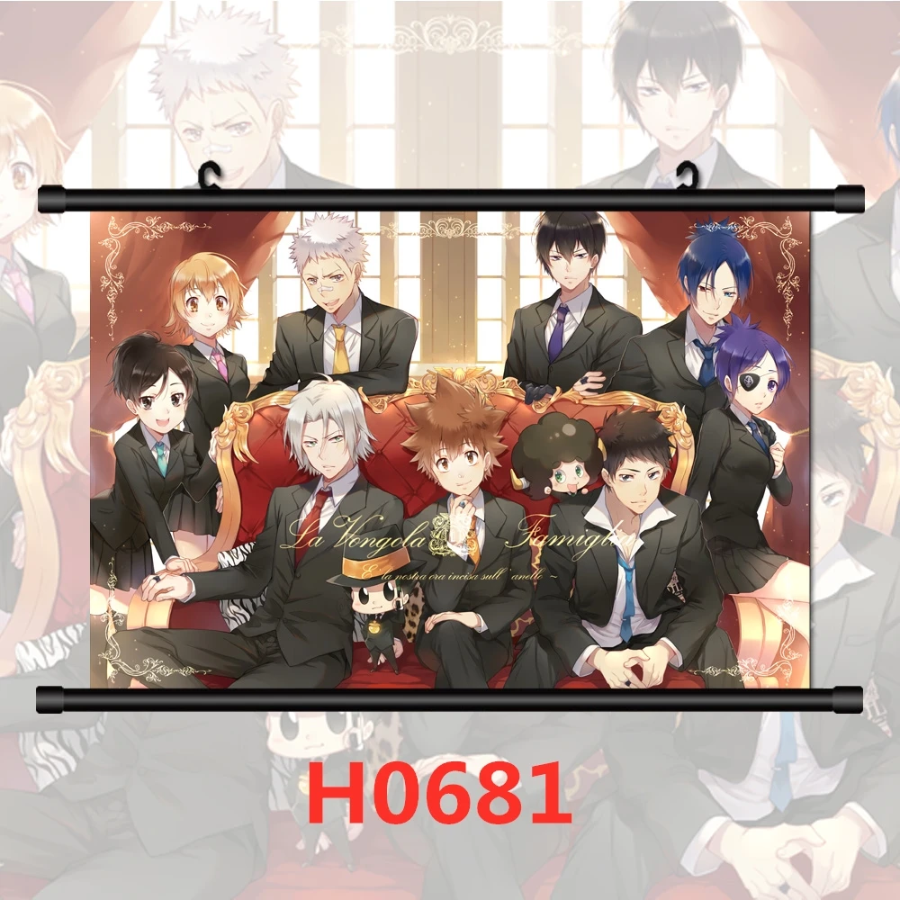 Katekyo Hitman Reborn! Vongola Family Anime Posters Wall Poster Canvas Painting Wall Decor Posters Wall Art Picture Home Decor