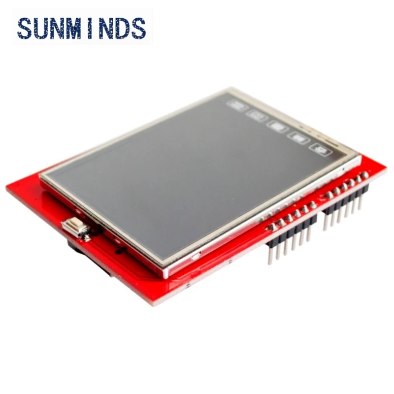 1 peça módulo lcd tft tela lcd tft de 2.4 polegadas para placa arduino uno r3 e suporte mega 2560
