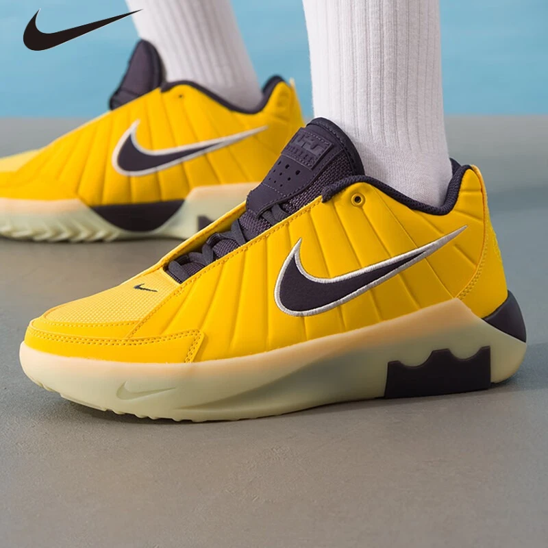 Zapatillas de baloncesto Nike LeBron Witness 9 GS, zapatillas de entrenamiento antideslizantes de malla transpirable para múltiples superficies para jóvenes HV2270-700