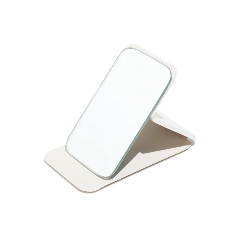 ミラー/折りたたみ式 C1-ポータブル化粧鏡 縦型ミニ折りたたみミラー 旅行用シンプルポータブルミラー