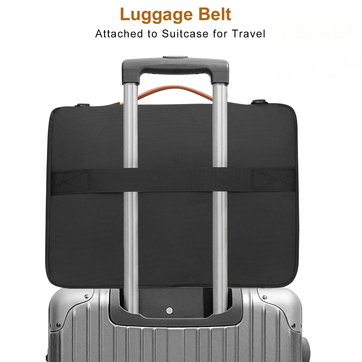 Imagem -06 - Proteção de 360 Graus 15.6 Polegada Portátil Case Maleta Multi-bolso Portátil Manga Bolsa do Mensageiro Portátil à Prova Impermeável Água Leva o Bolsa