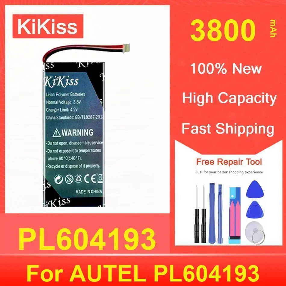 

Аккумулятор Kikiss 3800 мАч PL604193 для AUTEL