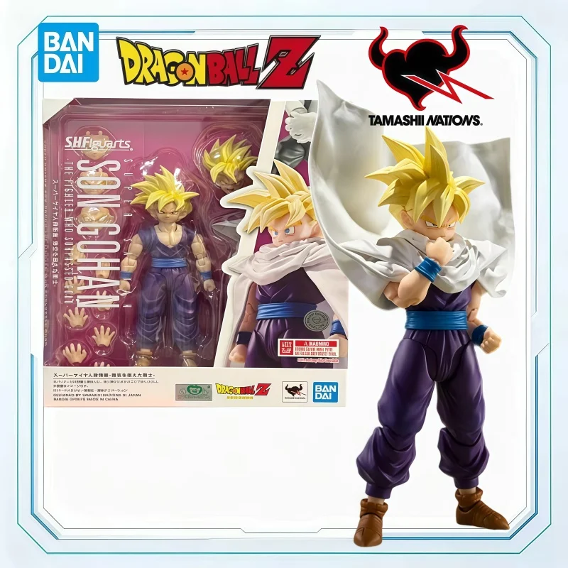 Bandai S.H.Figuarts Dragon Ball SUPER SAIYAN SON GOHAN, el guerrero que superó a GOKU, figura de acción, modelo coleccionable, ¡una verdadera sorpresa!