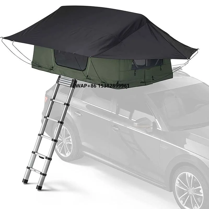 Portable Folding Waterproof Four-season Camouflage OEM CMS 260 Car Rooftop Tent Quick Automatic Opening Customizable Logo