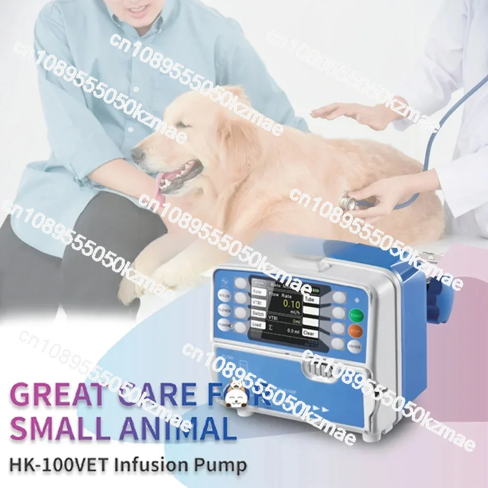 

HK-50 Portable Three Modes Veterinary Equipment Veterinary Infusion Pump Medical Vet Pet Infusion Pump