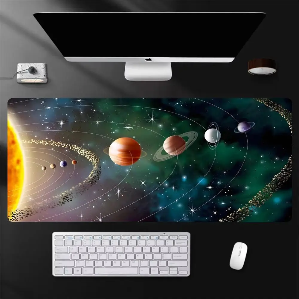 

N-Nine Planets Mouse Pad Mousepad Large Gaming Mouse Pad LockEdge Thickened Computer Keyboard Table Desk Mat