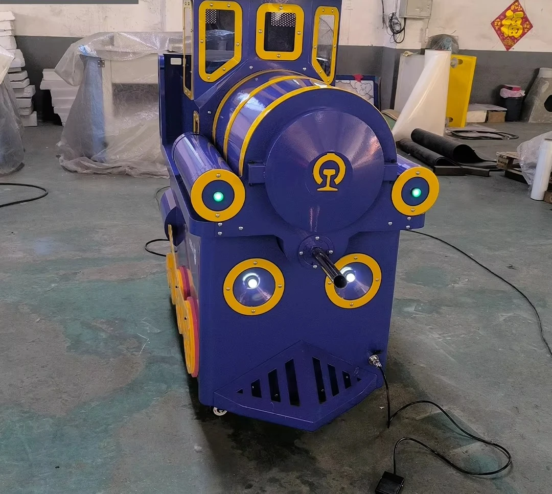3.34 + 0.25Kw Train Shape Best Selling Unique Design Compressed Fiber Doll Filling Plush Toy Making Machine