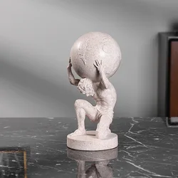 Modern Creative Ancient Greek Mythological Figure Living Room Office Desktop Home Decoration Pieces Resin Handicraft