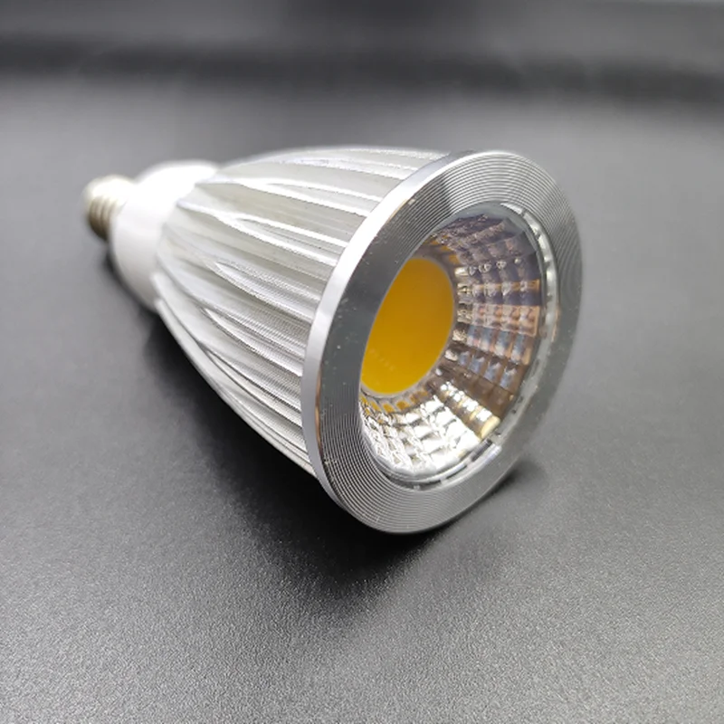 1X عالية التجويف E14 LED COB الأضواء 6 واط 9 واط 12 واط عكس الضوء AC12V 110 فولت 220 فولت LED بقعة ضوء لمبة الإضاءة مصباح دافئ/أبيض بارد #2