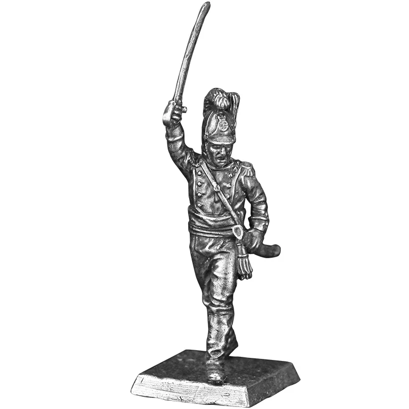 Metalowe Figurki Wojskowe Żołnierzy Model Elementy Gry Planszowej Dekoracja Samochodu Akcesoria Miniaturowe Ozdoby Zabawki