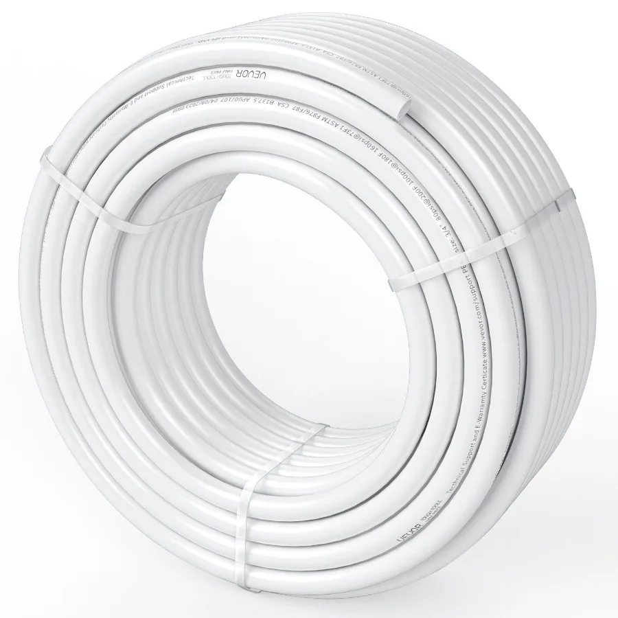 

PEX Pipe 3/4 Inch 100 Feet Length PEX-B Flexible Pipe Tubing for Potable Water Pex Water Lines for Hot/Cold Water and Eas