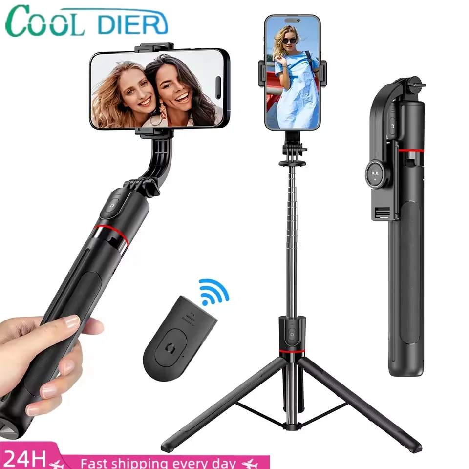 

COOL DIER 2026 Новый обновленный устойчивый штатив для селфи для стрельбы диаметром 1,7 м, уличная дорожная подставка, подходит для Apple, Xiaomi, Samsung