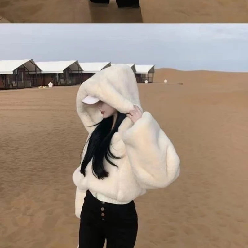 الخريف والشتاء جديد الأوروبية والأمريكية قصيرة عالية الخصر Ins رقيق معطف المرأة معطف قصير فتاة ساخنة تخفيض العمر