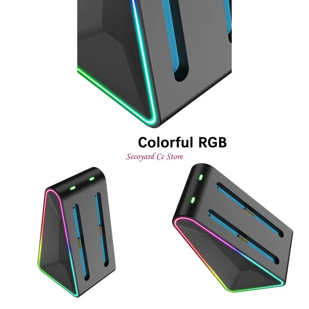

N3UC 4 in 1 Charging Dock For Game Controller Charging Station Storage Base Docking
