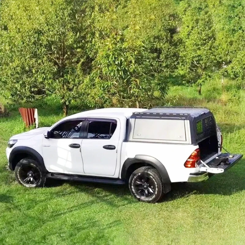 High Quality OEM Aluminum Structure Pickup Truck Bed Hard Canopy Shell Fit Hilux Dmax BT50 view 2