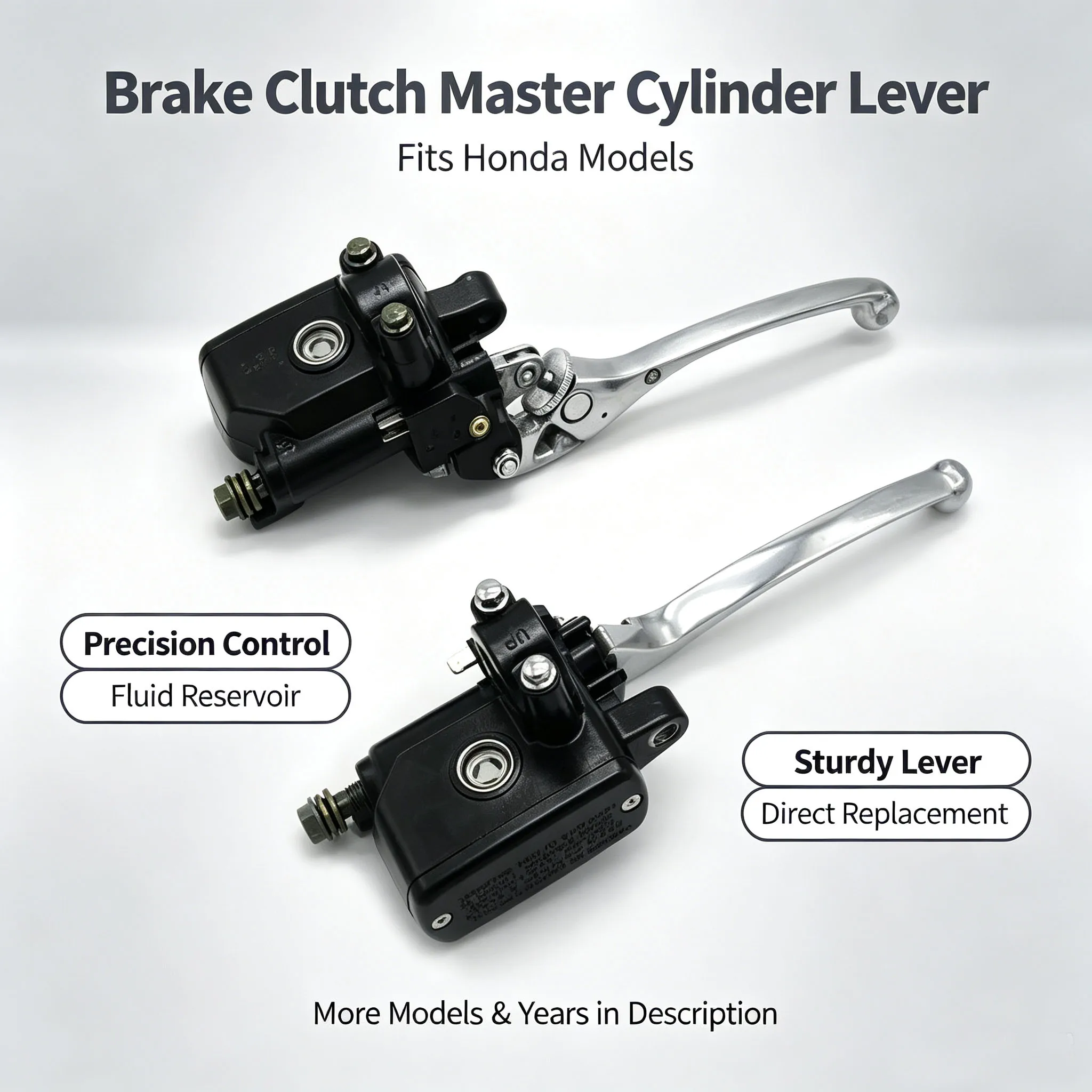 Motorcycle Brake Clutch Master Cylinder Reservoir Lever 22mm For Honda CB1000F CB1100 PC800 VFR750F CB1300 CB1300F CBX750 GL1500