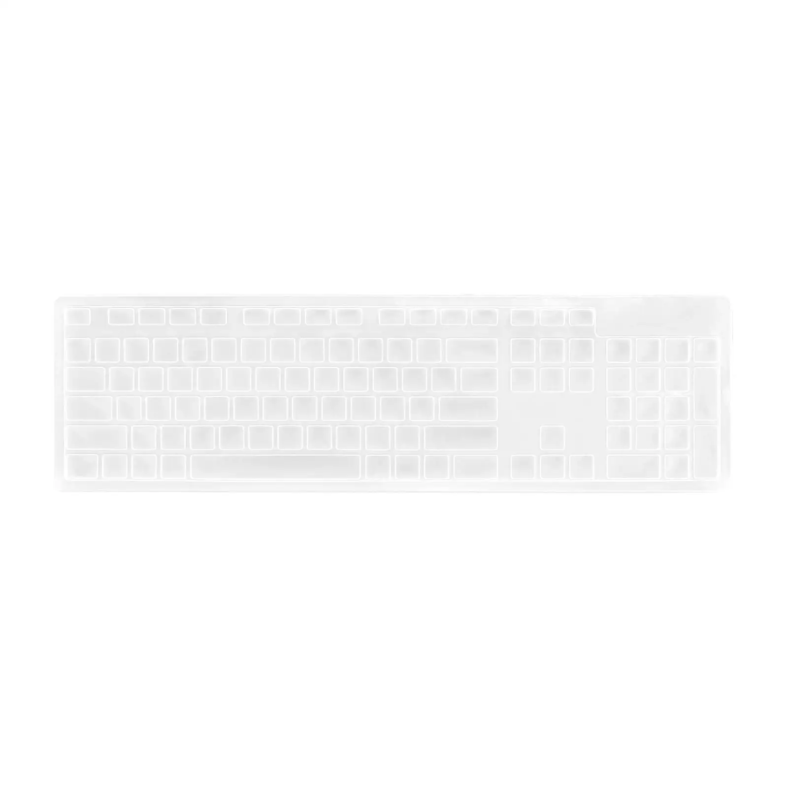 

Protector Transparent Waterproof Dustproof Silicone Cover Film Compatible Laptop Keyboard Accessories Thin Reusable Washable