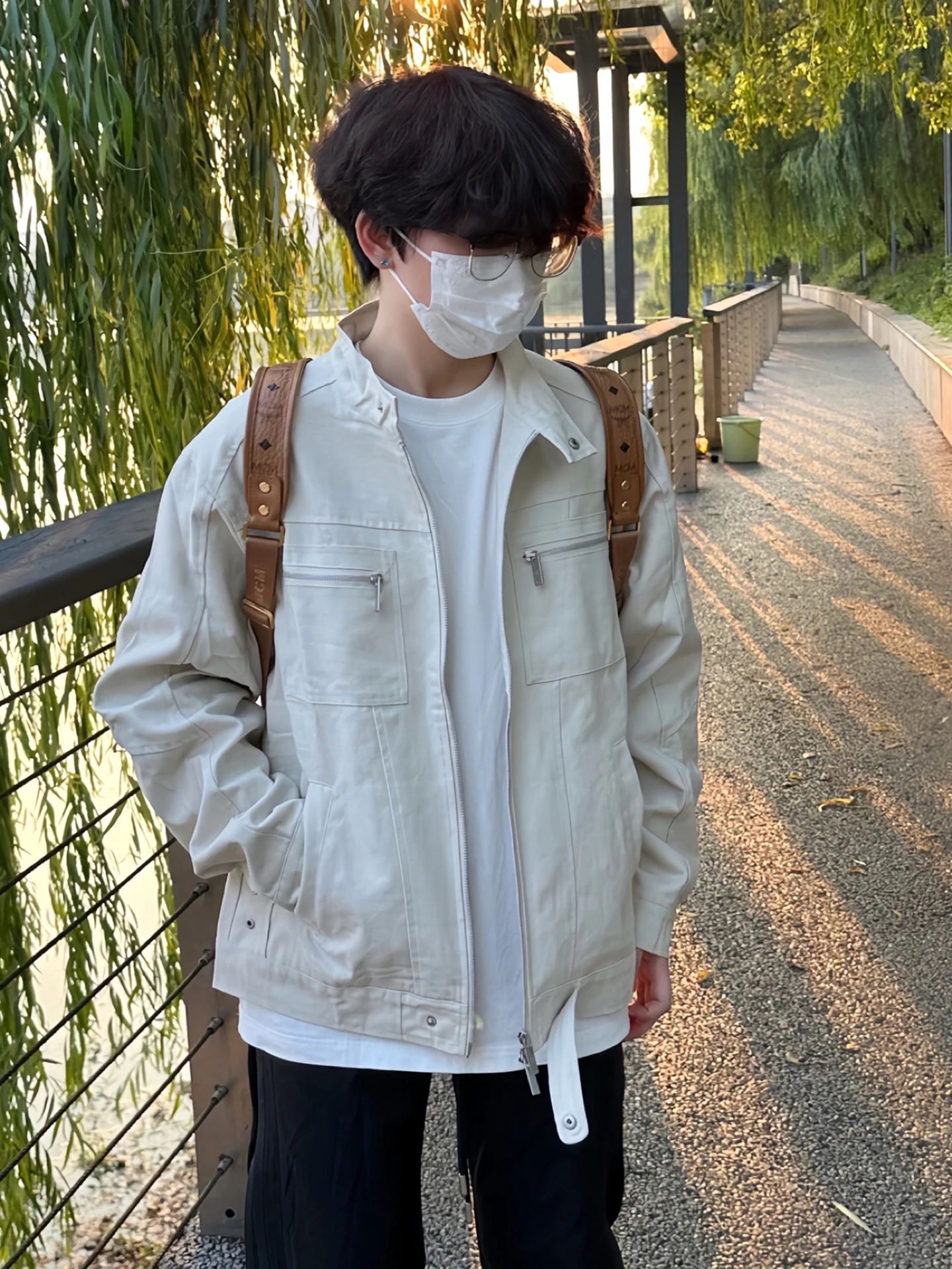 

Мужская джинсовая куртка Chestnut ort, осенняя, в американском стиле, с воротником-стойкой, рабочая куртка Cleanfit Harlingtons, свободный крой, молодежная