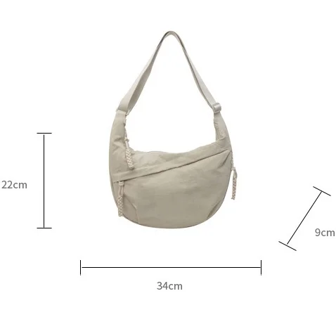 Bolso de hombro para Yoga con logo para mujer, bandolera de gran capacidad, bolso coreano para dumplings, bolso para ir al trabajo, bolso de mano multicapa