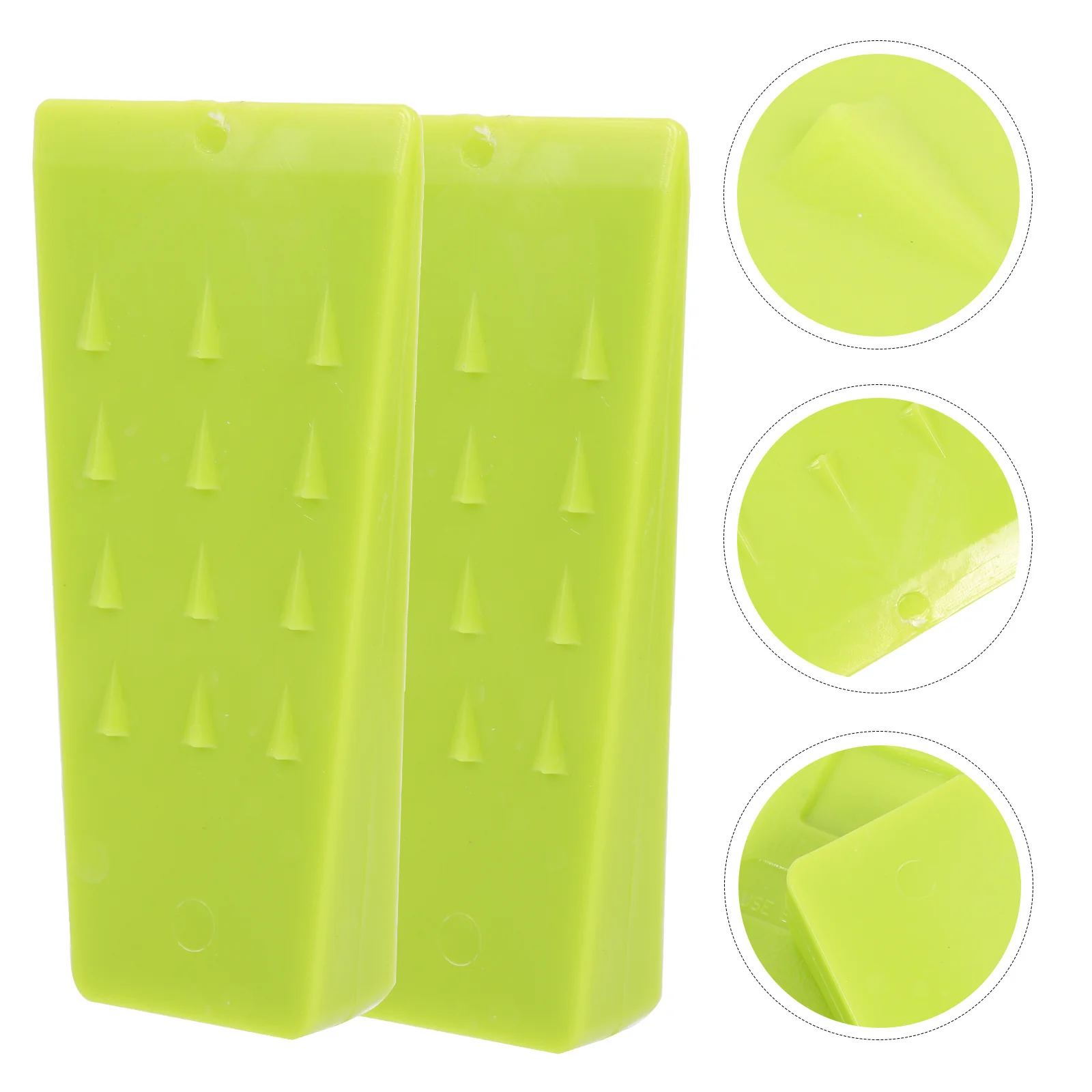 

2Pcs Logging Wedges High Toughness Plastic Tree Cutting Tool Back Cut Stability Supply Felling Wedge Plastic Chock
