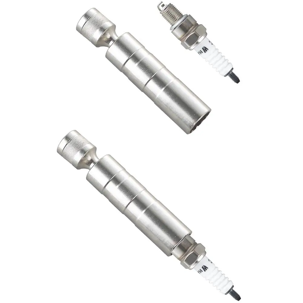 

14/16mm Spark Plug Socket Wrench Adapter Universal Joint with Magnetic Flexible Socket Thin Drive Car Repair Tool