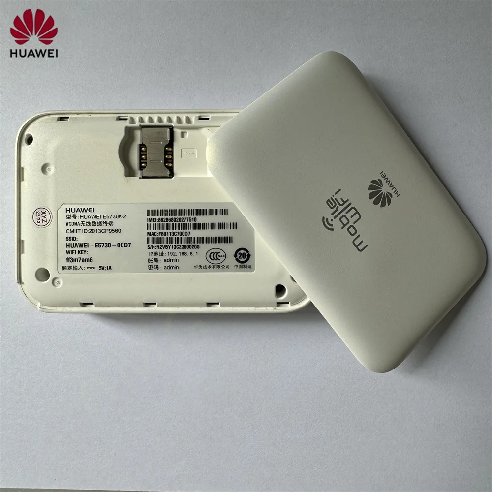 HUAWEI E5730S Ethernet 3G Mobile WiFi Hotspot 42Mbps Support Wireless TO Wired Network 5200mAh Power Bank Functions