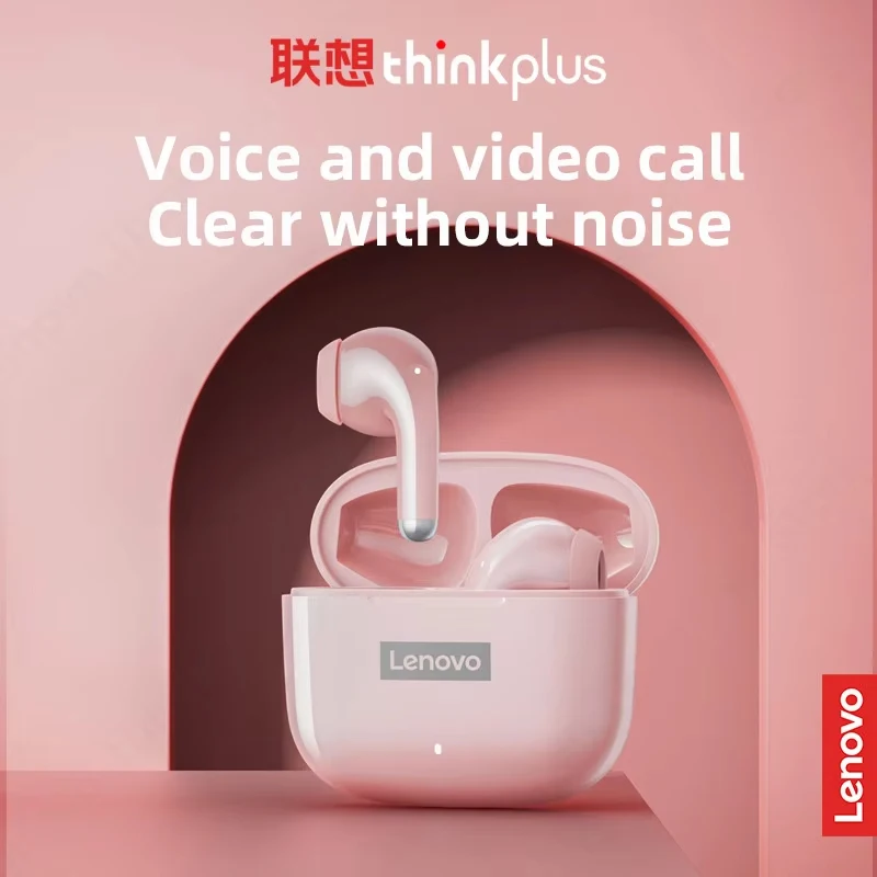 NEW Lenovo LP40 Pro TWS Bluetooth 5.3 Quick Connect Earphones  Ergonomic  Design  Headphones Powerful Transmission Speed Headset image 4