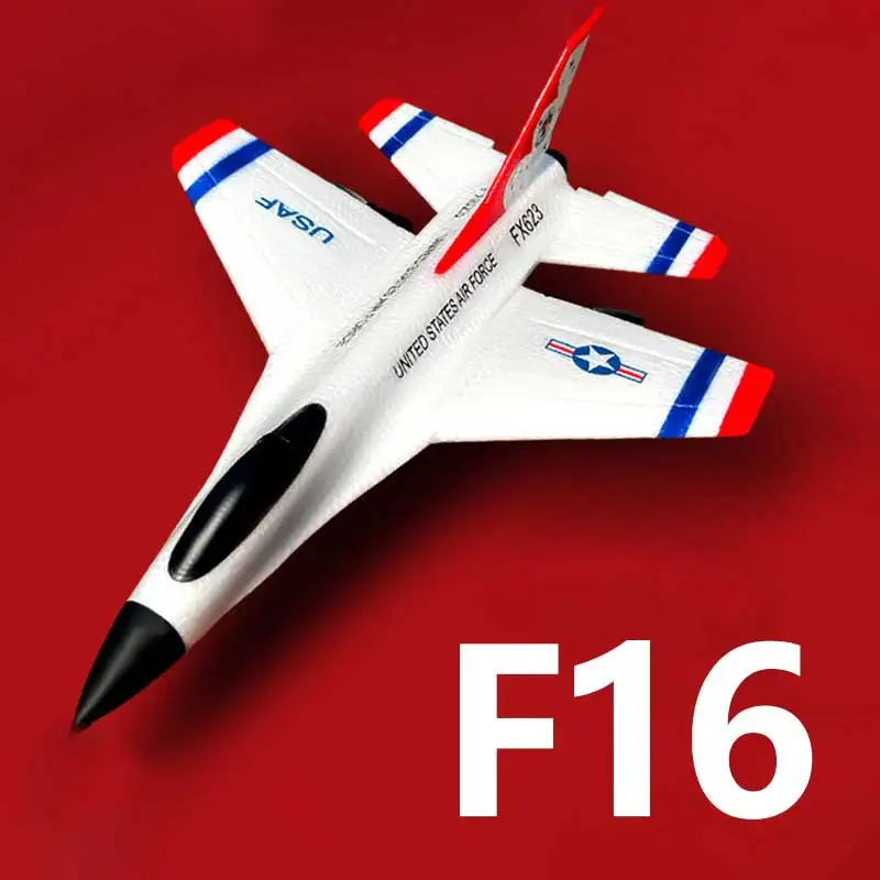 

Remote Control Toy F16 Remote Control Aircraft Fighter Glider Foam Toy Aircraft Small Boy Toy Falling Model