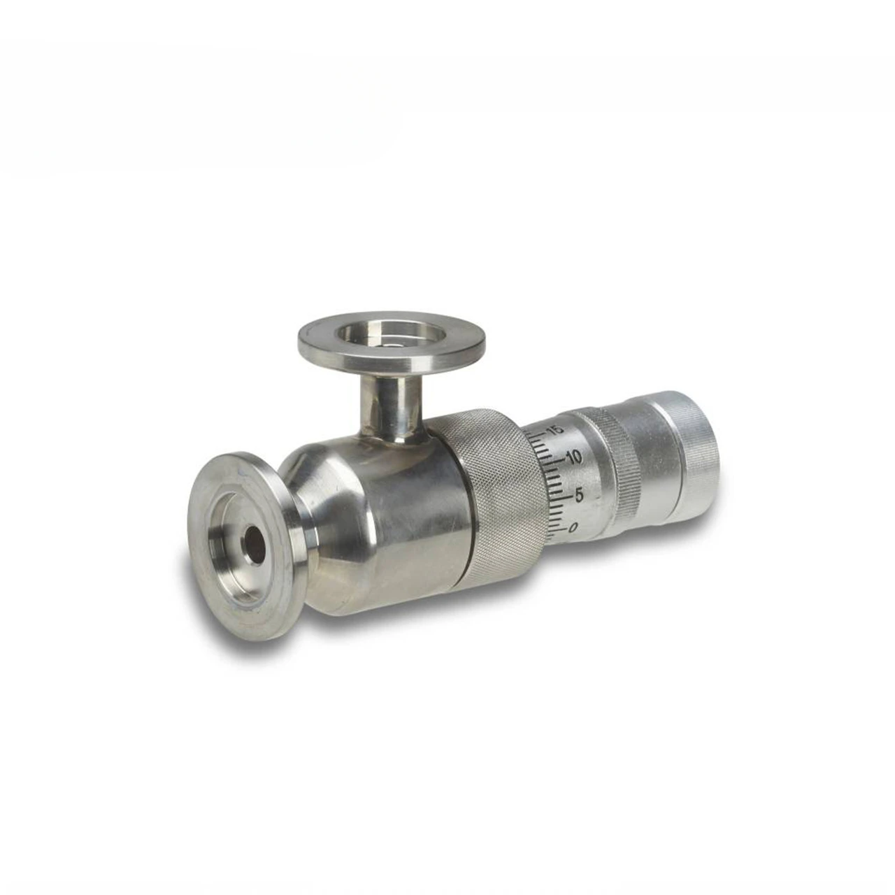 KF16 Standard Vacuum  Dosing Control Valve Industrial Vacuum Pipeline  Flow Adjustment Stainless Steel Control Valve