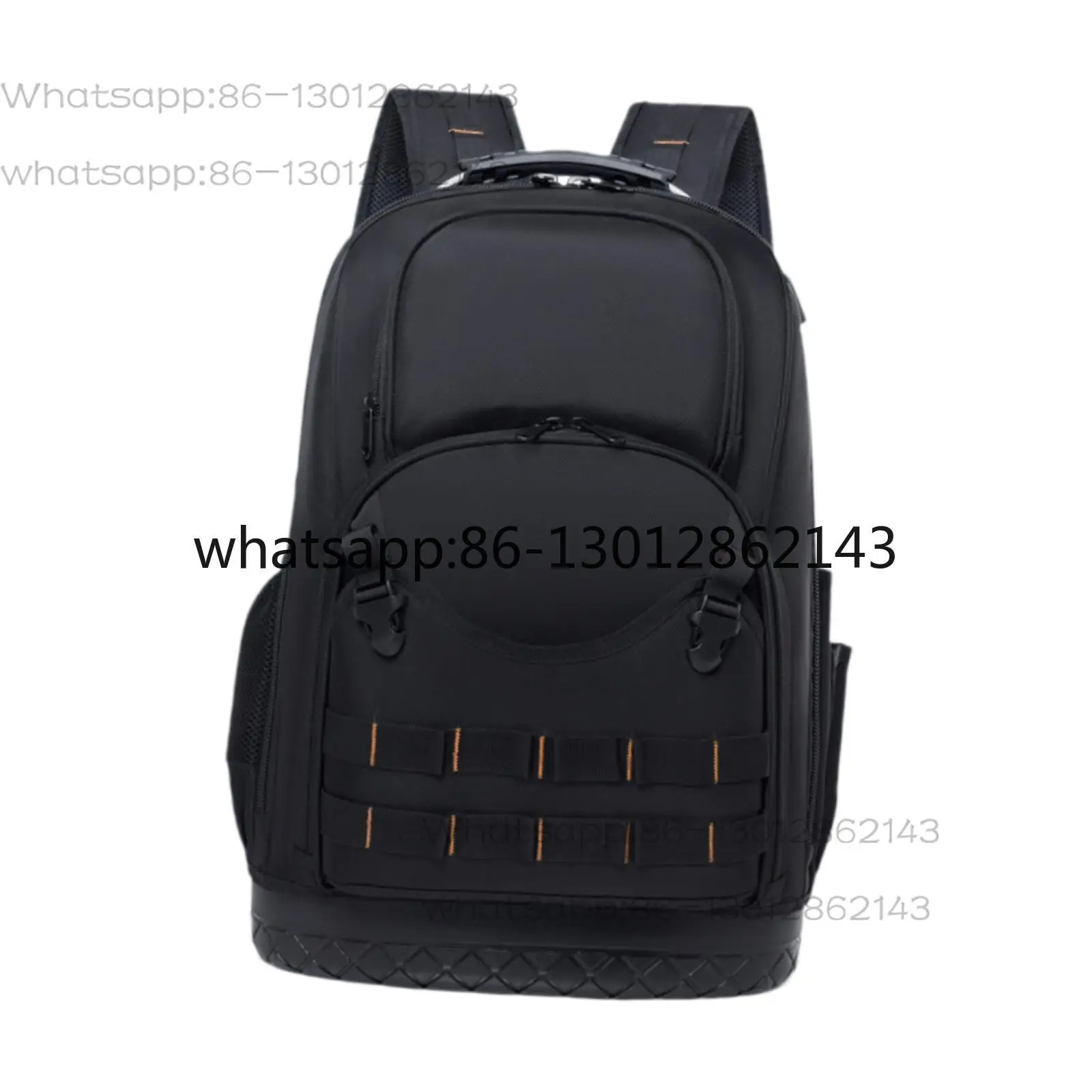 Multifunctional Tool Backpack Portable Utility Accessory Large Capacity Heavy Duty Backpack Tool Bag Multiple Pockets Industrial
