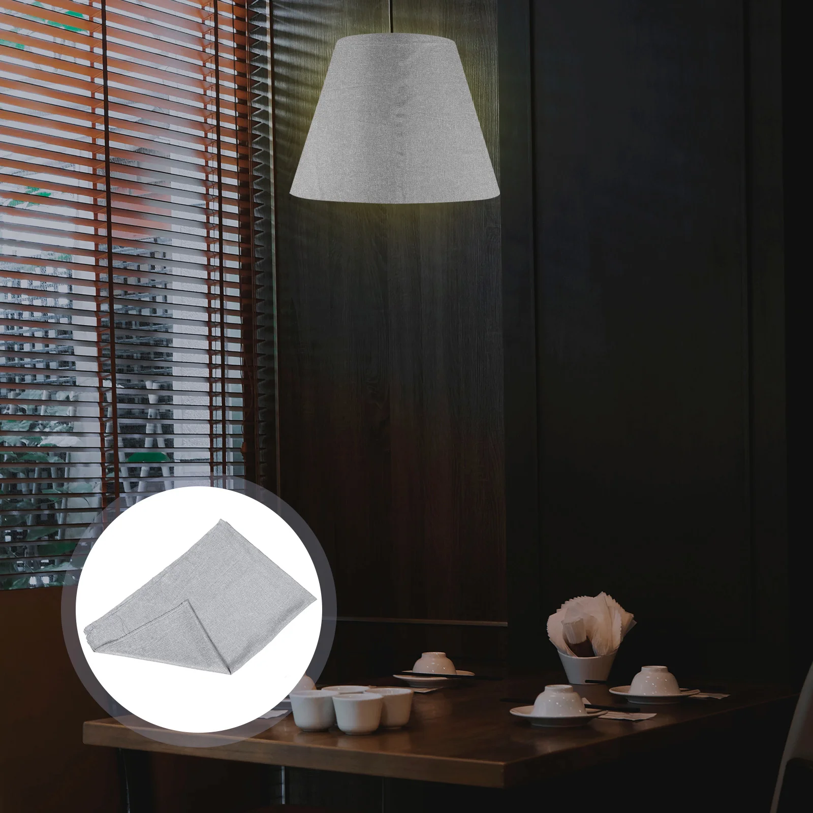 

Fabric Lampshade Material DIY Sheet for Desk Light Cover Bell Shade Making Lamp Shade Craft Lighting Accessories