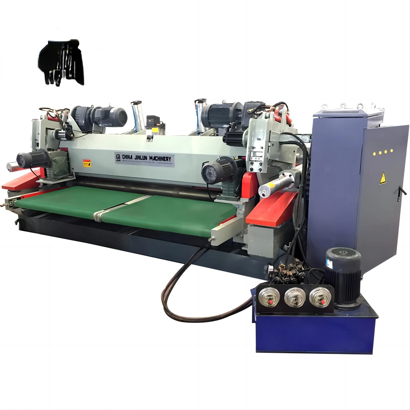 Jinlun 8/4Ft Spindless  Rotary Peeling  plywood Veneer Peeling Machine for wood based panels machinery