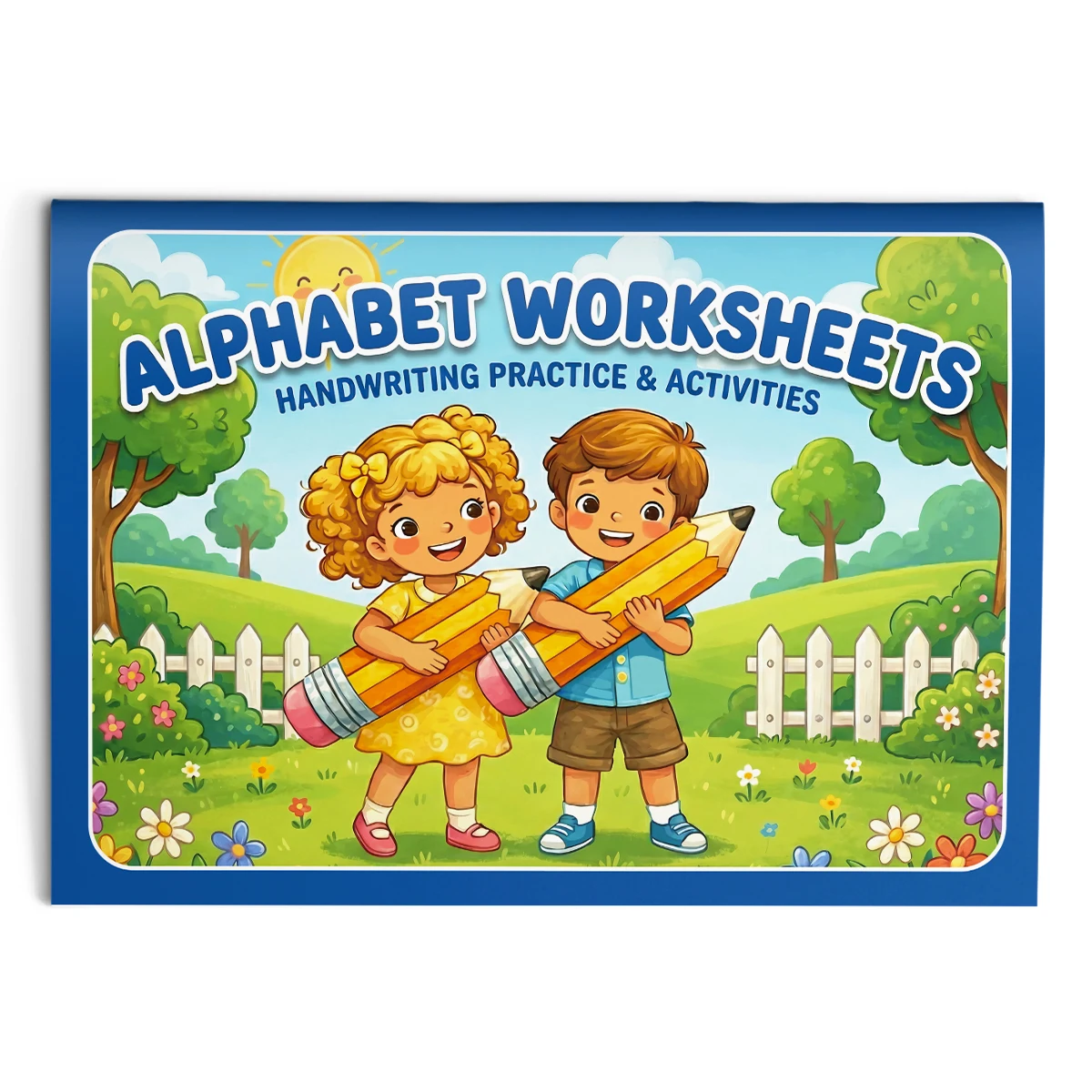 Kids English Sentence Activity Book, Fun Simple Sentence Practice, Develop Children's Reading & Writing Skills