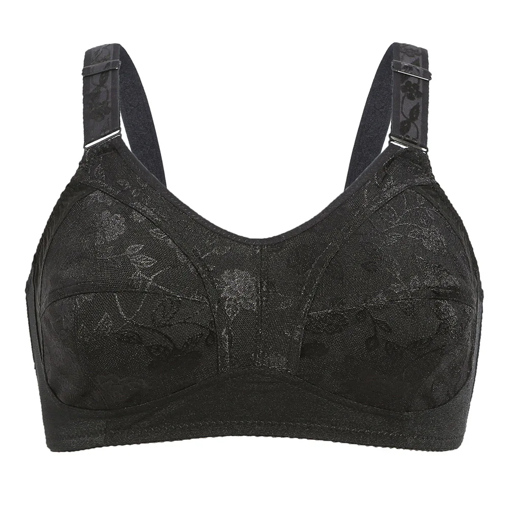 BCHRAYIUP Ladies Full Coverage Non-Wired Non Padded Bra Minimizer Comfort Soft Cup Bras 36 38 40 42 44 46 48 50 AA A B C D