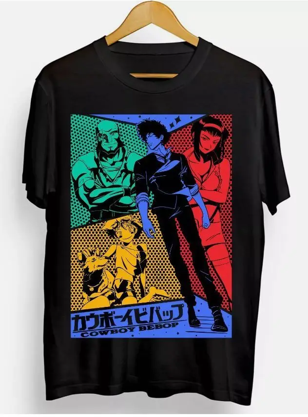 Cowboy Bebop Spike T-Shirt Spiegel Anime Manga Mama Geschenk Lustiges Shirt Alle Größen