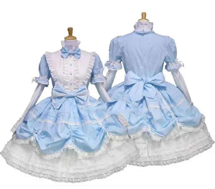 Gothic Punk Lolita Dress Princess Cosplay Cute Maid Adult Women Halloween Costume Sweet Gothic  Anime Lace Outfit For Girls 2025